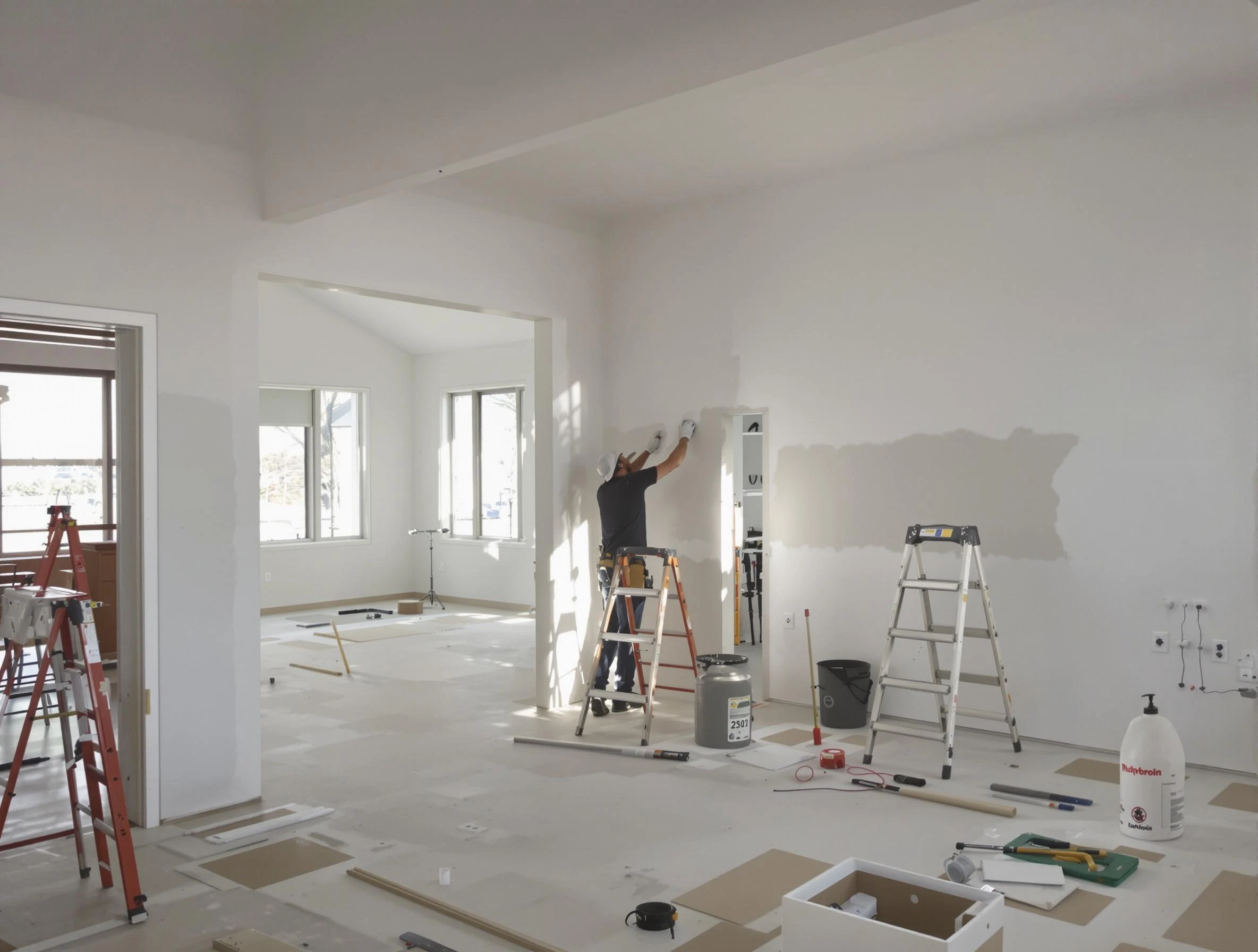 Detailed drywall installation with Aurora House Painters in Aurora